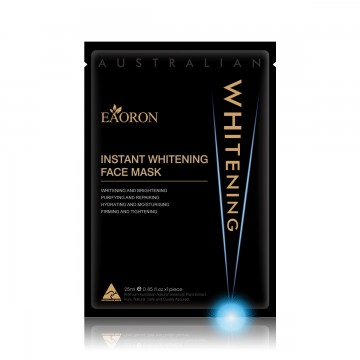 Eaoron 黑膜 Instant Whitening Face Mask 水光针美白面膜 5片/盒