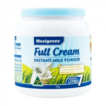 MF Maxigenes Full Cream Instant Milk Powder  美可卓全脂奶粉 蓝胖子适合全家饮用 1kg