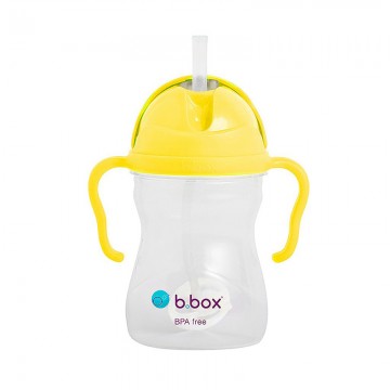 B.BOX BBOX Sippy Cup 婴儿重力饮水杯 lemon 柠檬黄色 新版包装新版重力球