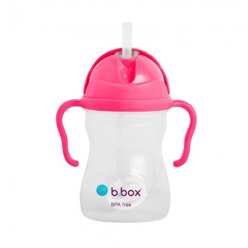 B.BOX BBOX Sippy Cup 婴儿重力饮水杯 rasberry 莓红色 新版包装新版重力球