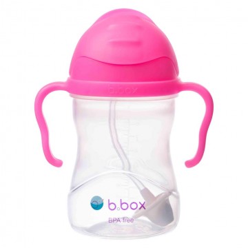 B.BOX BBOX Sippy Cup 婴儿重力饮水杯 pink pomegranate neon edition 粉红石榴霓虹版 新版包装新版重力球