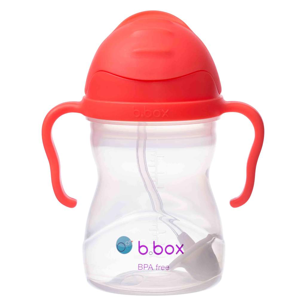 B.BOX BBOX Sippy Cup 婴儿重力饮水杯 watermelon neon edition 西瓜红霓虹版 新版包装新版重力球