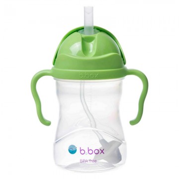 B.BOX BBOX Sippy Cup 婴儿重力饮水杯 apple 苹果绿 新版包装新版重力球