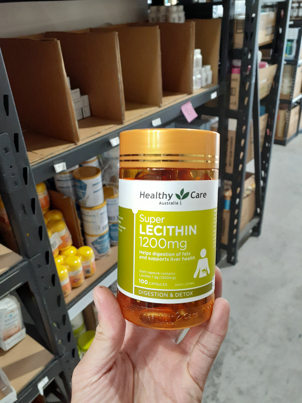 Healthy Care Lecithin 1200mg 卵磷脂 100粒