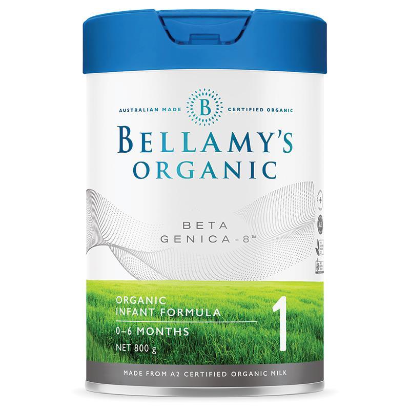 BB1 Bellamy's Beta Genica-8 贝拉米A2酪蛋白有机婴幼儿奶粉（白金版）1段 800g
