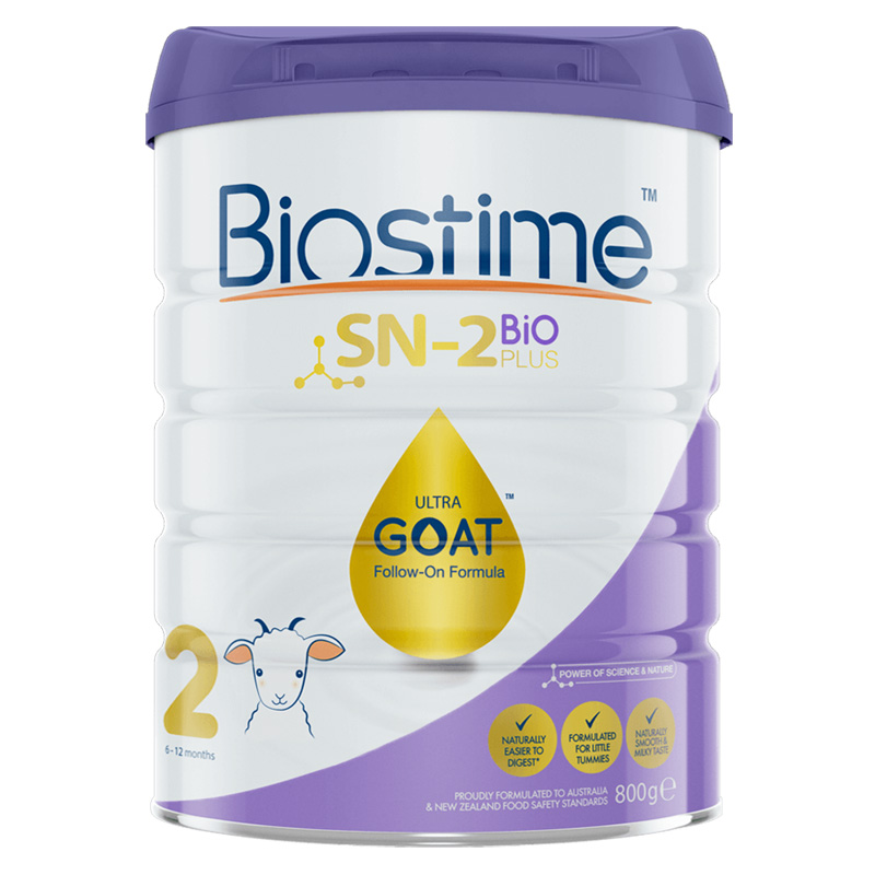 BIOSTIME 合生元金装SN-2 GOAT 婴儿幼儿羊奶粉 含益生菌 2段 800g