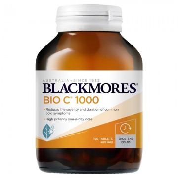 Blackmores Bio C 1000mg 澳佳宝 维生素C片 BIOC vc维C 150片