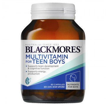 Blackmores Teen Multi + Brain Nutrients for Guys 青少年多种综合复合维生素 健脑 男孩款
