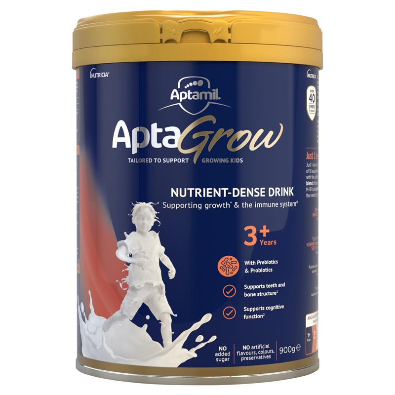 AG3 Aptamil aptagrow 3+ Years Milk Drink 爱他美精准营养儿童成长奶粉 3岁以上 900g