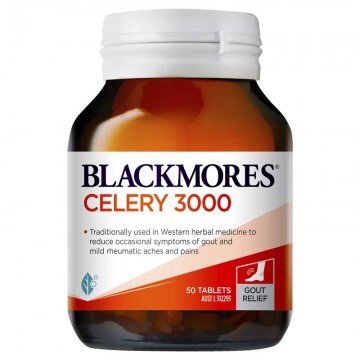 Blackmores Celery 3000 澳佳宝西芹籽芹菜籽 50片