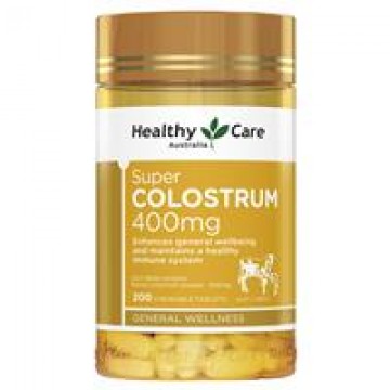 Healthy Care Super Colostrum 400mg 牛初乳咀嚼片 200片