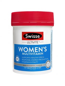 Swisse Women's Ultivite Multivitamin 斯维诗女士复多种综合复合维生素女多维 120片