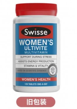 老版 Swisse Women's Ultivite Multivitamin 斯维诗女士复多种综合复合维生素女多维 120片