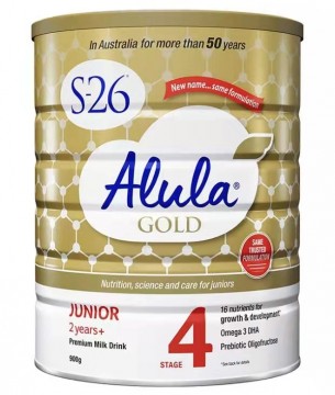  S-26-4 alula Gold Junior Milk Drink 2+ S26惠氏黄金青少年奶粉