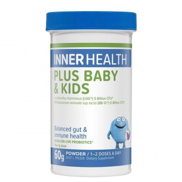 Inner Health PLUS BABY&KIDS; 儿童婴儿益生菌粉(调节肠胃增强免疫力) 60g  