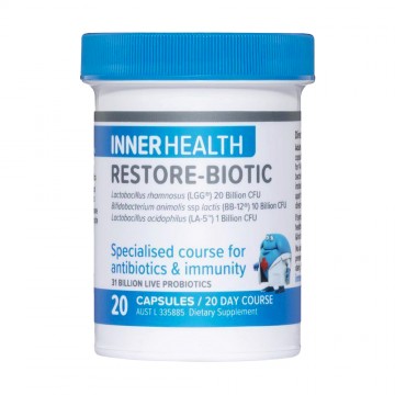 Inner Health RESTORE-BIOTIC 肠道健康恢复 20粒/瓶