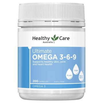 Healthy Care OMEGA 369鱼油 Ultimate Omega 3-6-9 200粒