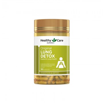 Healthy Care Original Lung Detox hc清肺片清理肺灵胶囊 180粒