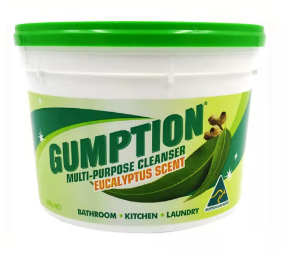 Gumption Multi-Purpose Cleanser Lemon 万能清洁膏厨房厕所清洁剂油烟家具500g 黄色柠檬味强效去污 多功能去污膏