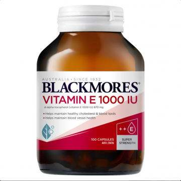 Blackmores Natural Vitamin E 1000IU 澳佳宝 天然 VE 100粒