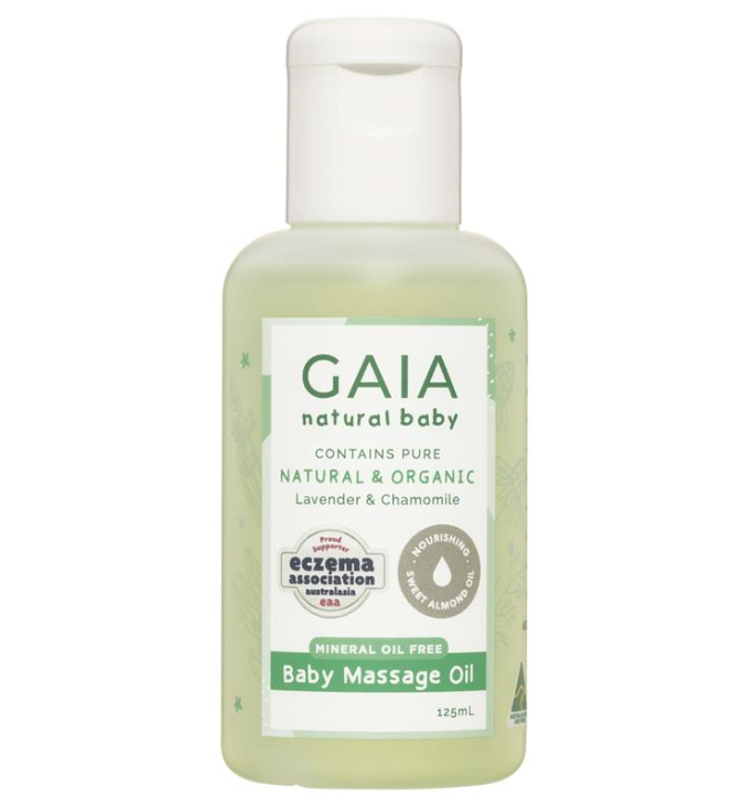 Gaia Natural Baby Massage Oil 婴幼儿按摩油125mL