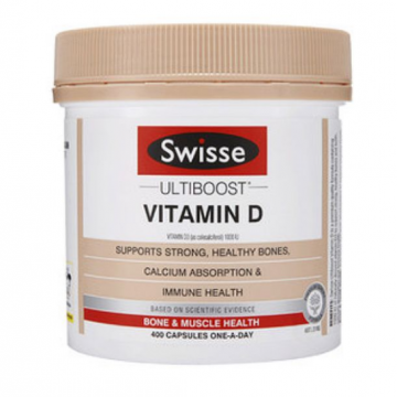 【限时特价】Swisse 维生素D Vitamin D 400粒