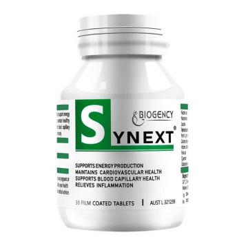 Biogency Synext 澳洲烟酸烟酷胺姜黄素辅酶q10小绿瓶 30粒