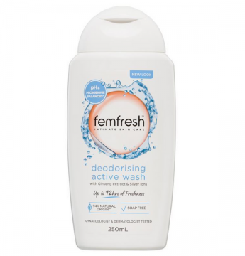 Femfresh 女性私密处洗液无皂加强型 （百合） 250ml