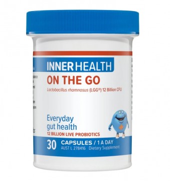 Inner Health ON THE GO每日活力肠道健康与免疫益生菌120亿 30粒